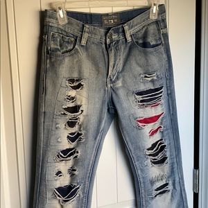 Men’s ripped jeans